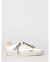 Crime London - Sk8 Deluxe Leather Sneakers - Lyst