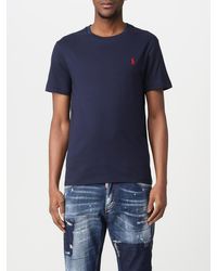 Polo Ralph Lauren - Cotton T-shirt With Logo - Lyst