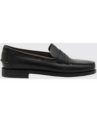 Sebago - Classic Dan Smooth Leather Penny Loafers With Leather Sole - Lyst