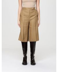 Max Mara - Badesse Palazzo Linen Trousers - Lyst