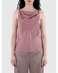 Alysi - Satin Top - Lyst