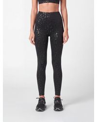 Philipp Plein - Animal Print Technical Stretch Fabric Leggings - Lyst