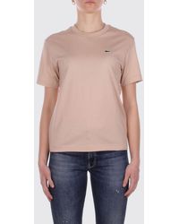 Lacoste - Cotton T-Shirts With Logo - Lyst