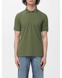 Sun 68 - Cotton Logo Polo Shirt - Lyst