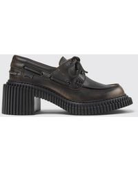 Camper - Pix London Aged Leather Loafers - Lyst