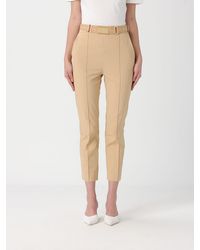 Elisabetta Franchi - Cropped Crêpe Trousers - Lyst
