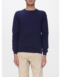 Fay - Cotton Crew Neck Pullover - Lyst