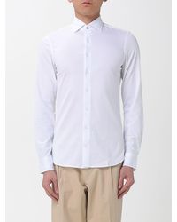 Michael Kors - Classic Silk And Linen Shirt - Lyst