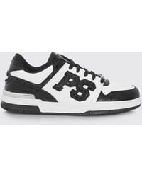 Philipp Plein - Crocodile Print Leather Sneakers - Lyst
