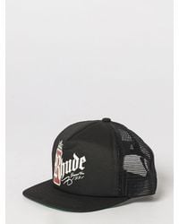 Rhude - Cotton Blend Baseball Cap With Logo - Lyst