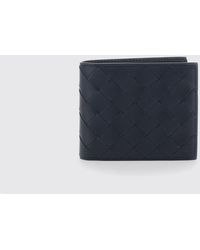 Bottega Veneta - Woven Calfskin Bifold Wallet - Lyst