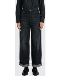 Max Mara - Wide-Leg Denim Jeans - Lyst