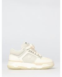 Amiri - Ma-1 Leather And Mesh Sneakers - Lyst