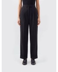 Max Mara - Virgin Wool Trousers - Lyst