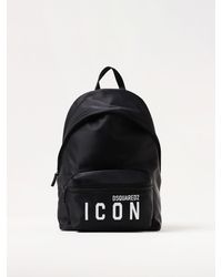 DSquared² - Be Icon Backpack In Nylon - Lyst