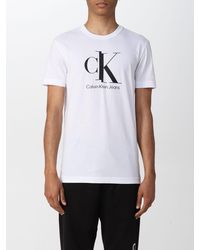 Calvin Klein Jeans T-Shirt Uomo Taglia L Colore verde
