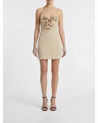 Magda Butrym - Cotton Blend Mini Dress - Lyst