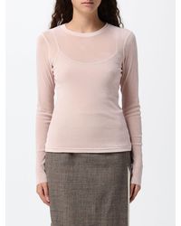 Tela - Long-Sleeved Crew-Neck T-Shirt - Lyst