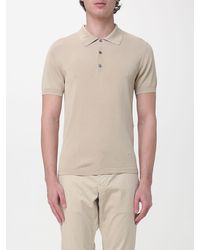 Emporio Armani - Knitted Polo Shirt - Lyst