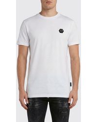 Philipp Plein - Cotton T-Shirt With Pp Logo - Lyst