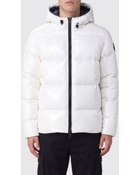 Herno - Short Quilted Nylon Down Jacket With Hood And Zip Closure - Lyst