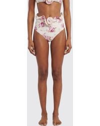 Magda Butrym - Floral Print Polyester Bikini Bottoms - Lyst