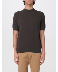 Kangra - Cotton Crew Neck Pullover - Lyst