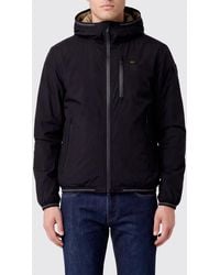 Blauer - D-Devon Lightweight Windproof Jacket With Hood And Logo - Lyst