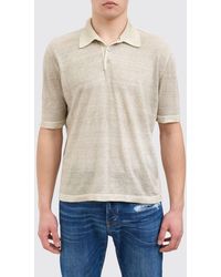 Avant Toi - Linen And Cotton Polo Shirt - Lyst