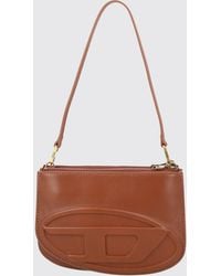 DIESEL - 1Dr Mini Smooth Shoulder Bag With Oval D Logo Plaque - Lyst