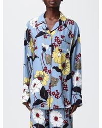 Marni - Floral Print Viscose Shirt - Lyst