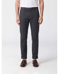 Briglia 1949 - Slim Fit Pleated Cotton Tailored Trousers - Lyst