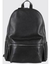 Orciani - Micron Deep Hammered Leather Backpack - Lyst