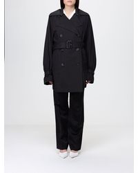 TOTEME - Cotton Double-Breasted Trench Coat - Lyst