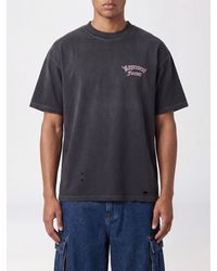 Represent - Cotton T-Shirt With Graphic Print And Contrast Logo - Lyst