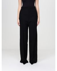 Balenciaga - Cotton Wide-Leg Trousers - Lyst