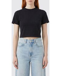 Thom Krom - Camisetas Crop De Algodón - Lyst
