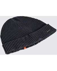 Rrd - Gorro Beanie De Algodón Acanalado Con Logotipo Aplicado - Lyst