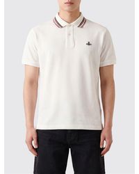 Vivienne Westwood - Cotton Polo Shirt With Logo - Lyst