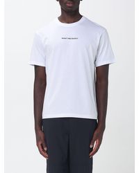 Save The Duck - Pure Cotton Crewneck T-Shirt With Graphic Slogan Print By - Lyst