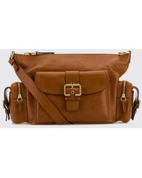 Chloé - Chlo&Eacute Smooth Calfskin Leather Shoulder Bag With Removable Strap - Lyst