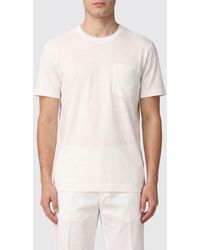 Dolce & Gabbana - Dolce &Amp Gabbana Cotton Crew-Neck T-Shirt With Patch Pocket - Lyst