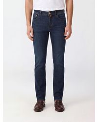 Jacob Cohen - Mid-Rise Skinny Fit Stretch Denim Jeans - Lyst
