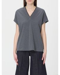 Brunello Cucinelli - Basic Cotton T-Shirts - Lyst