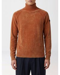 Rrd - Wool Blend Turtleneck Jumper With Applied Logo - Lyst