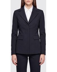 Pinko - Cropped Single-Breasted Blazer - Lyst