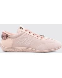 Roger Vivier - Viv Low Strass Sneakers - Lyst