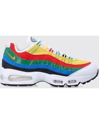 Nike - Air Max 95 Big Bubble Striped Mesh Sneakers - Lyst