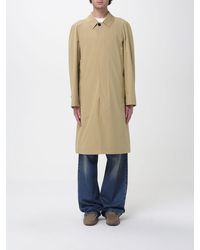 Burberry - Long Cotton Car Coat - Lyst