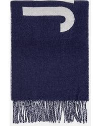 Jacquemus - Jacquard Logo Wool Scarf - Lyst